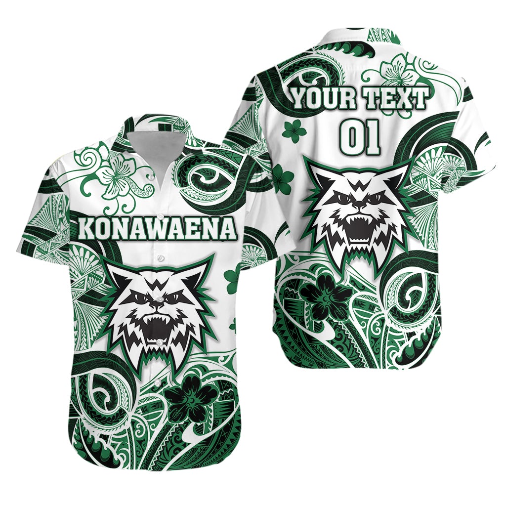 (Custom Personalised) Hawaii Konawaena Wildcats School Hawaiian Shirt Unique Style LT8 - Wonder Print Shop