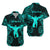 Ophiuchus Zodiac Polynesian Hawaiian Shirt Unique Style Turquoise LT8 - Wonder Print Shop