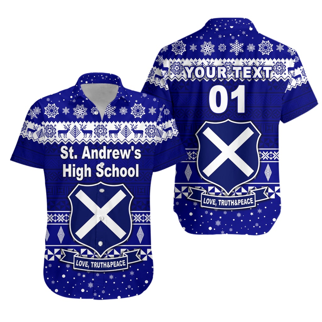 custom-personalised-st-andrews-high-school-christmas-hawaiian-shirt-simple-style