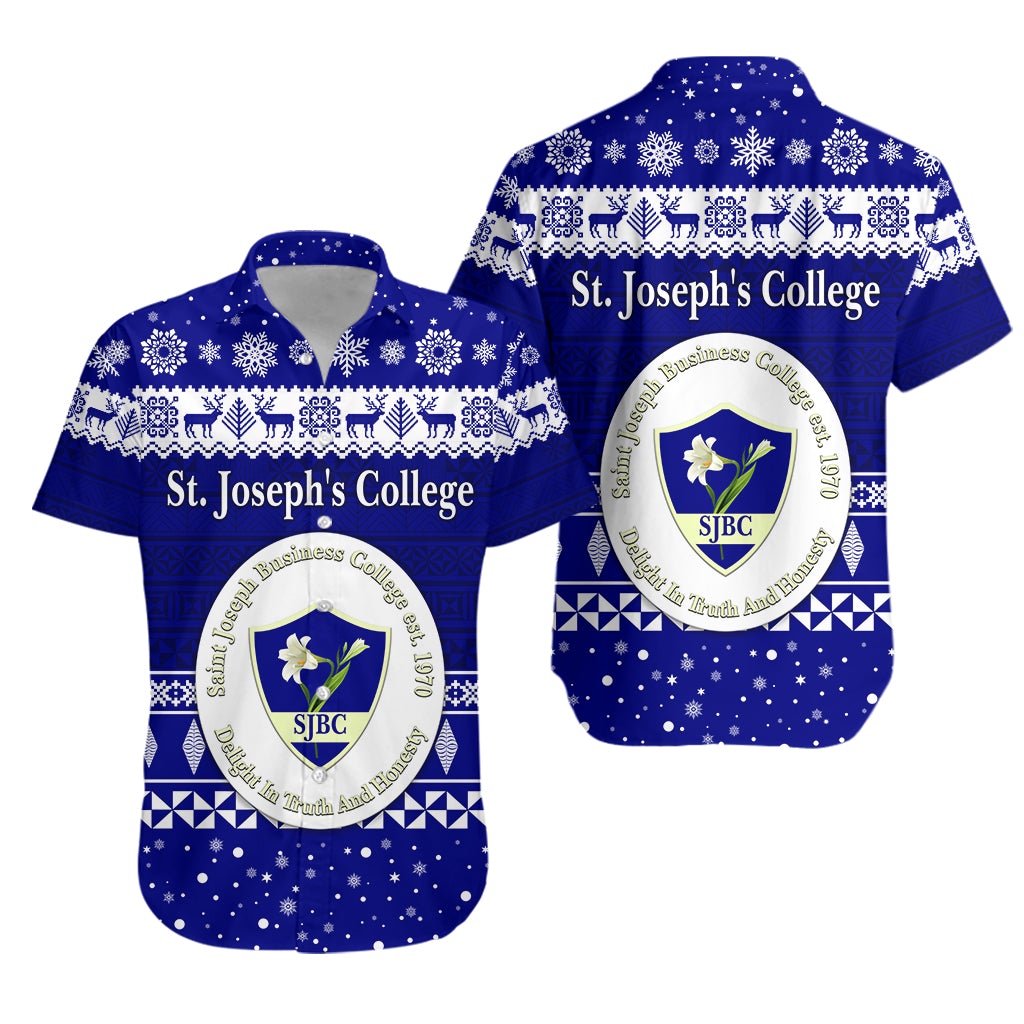 St. Joseph's College Christmas Hawaiian Shirt Simple Style LT8 - Wonder Print Shop