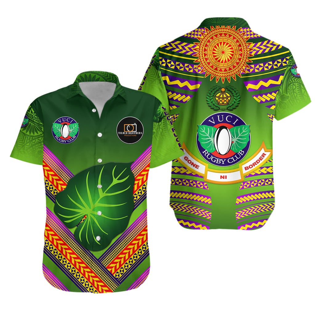 Fiji Vuci Rugby Club Hawaiian Shirt Creative Style - Green LT8 - Wonder Print Shop