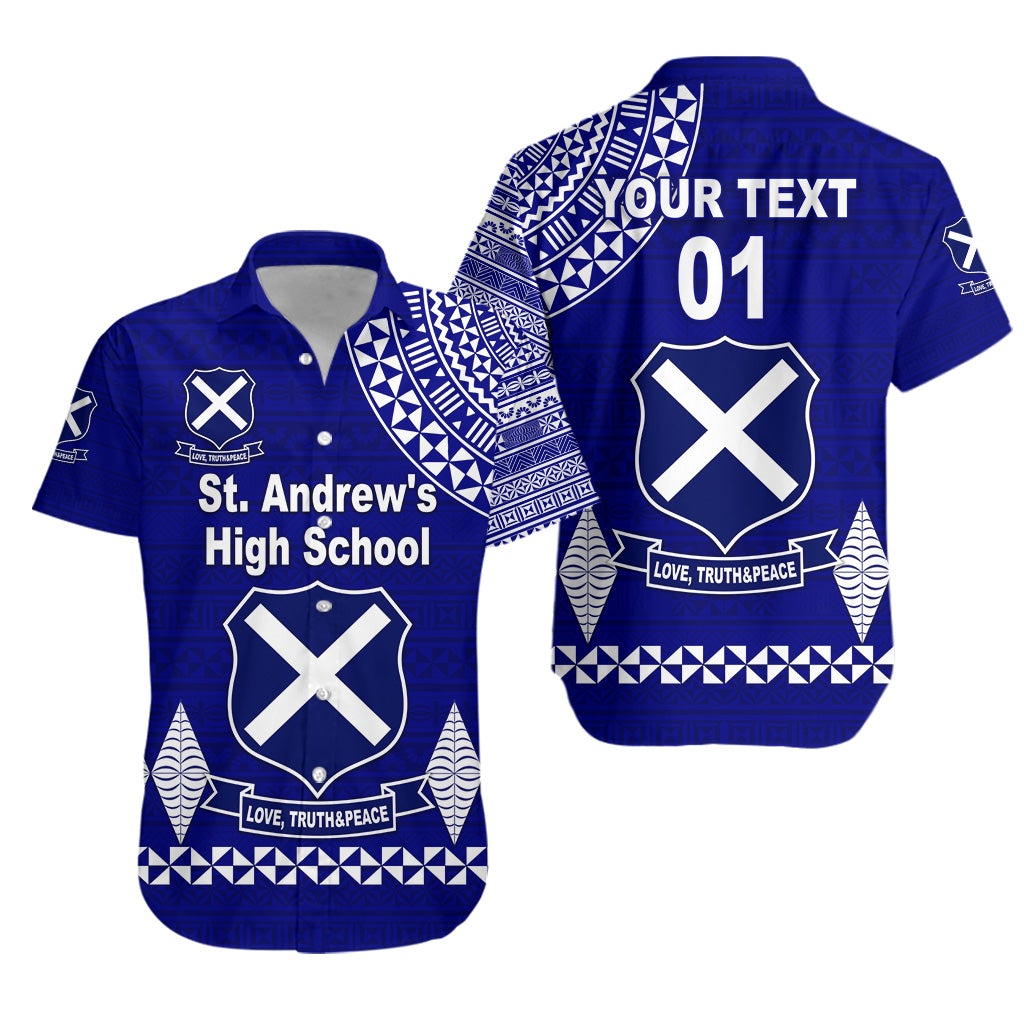 (Custom Personalised) St. Andrew's High School Hawaiian Shirt Simple Style LT8 - Wonder Print Shop