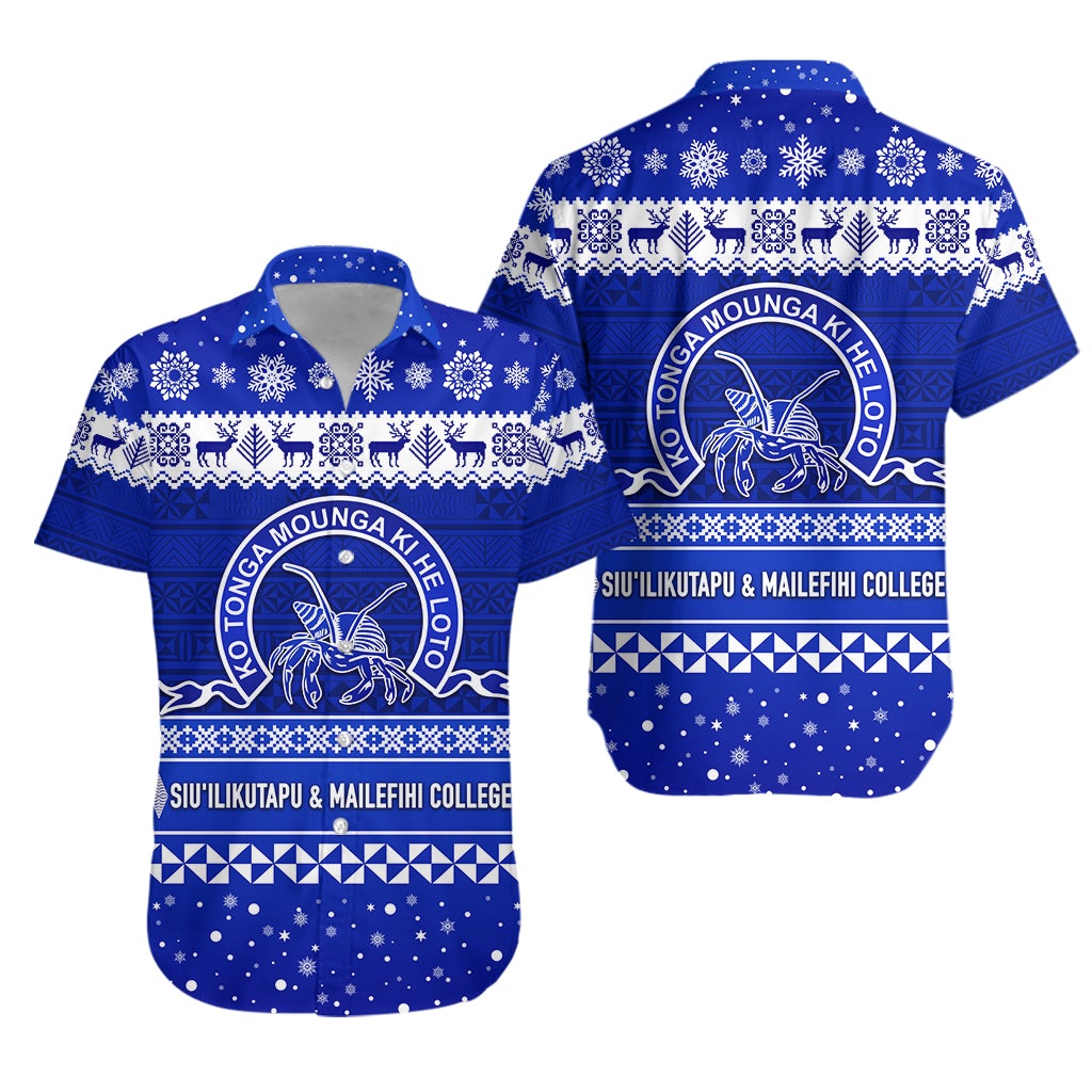 Siu'ilikutapu and Mailefihi College Christmas Hawaiian Shirt Simple Style LT8 - Wonder Print Shop