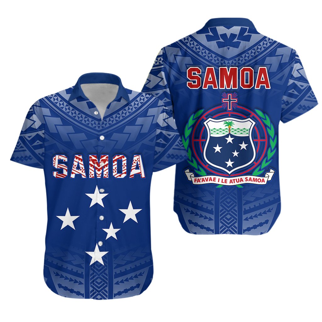 Samoa Hawaiian Shirt Simple Polynesian LT13 - Wonder Print Shop