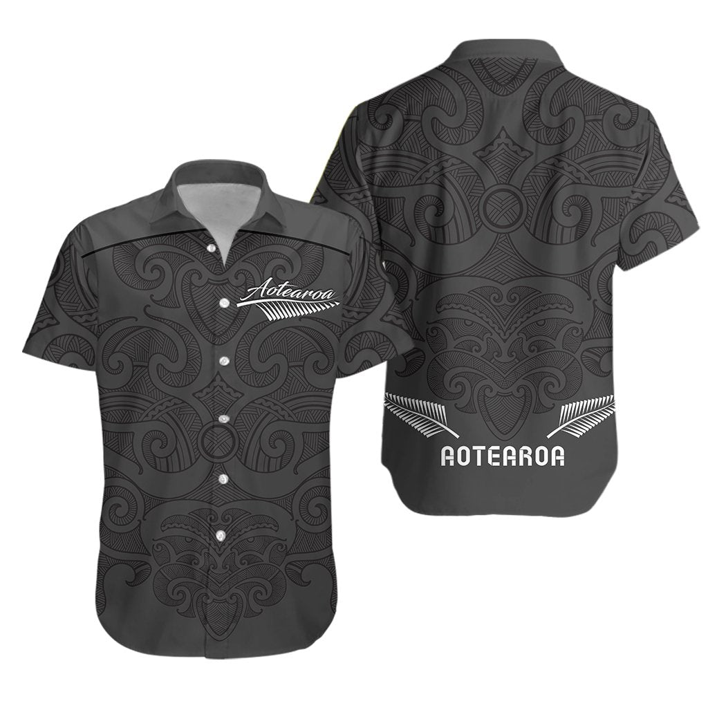 Maori 2021 Hawaiian Shirt - Aotearoa Tattoo LT13 - Wonder Print Shop