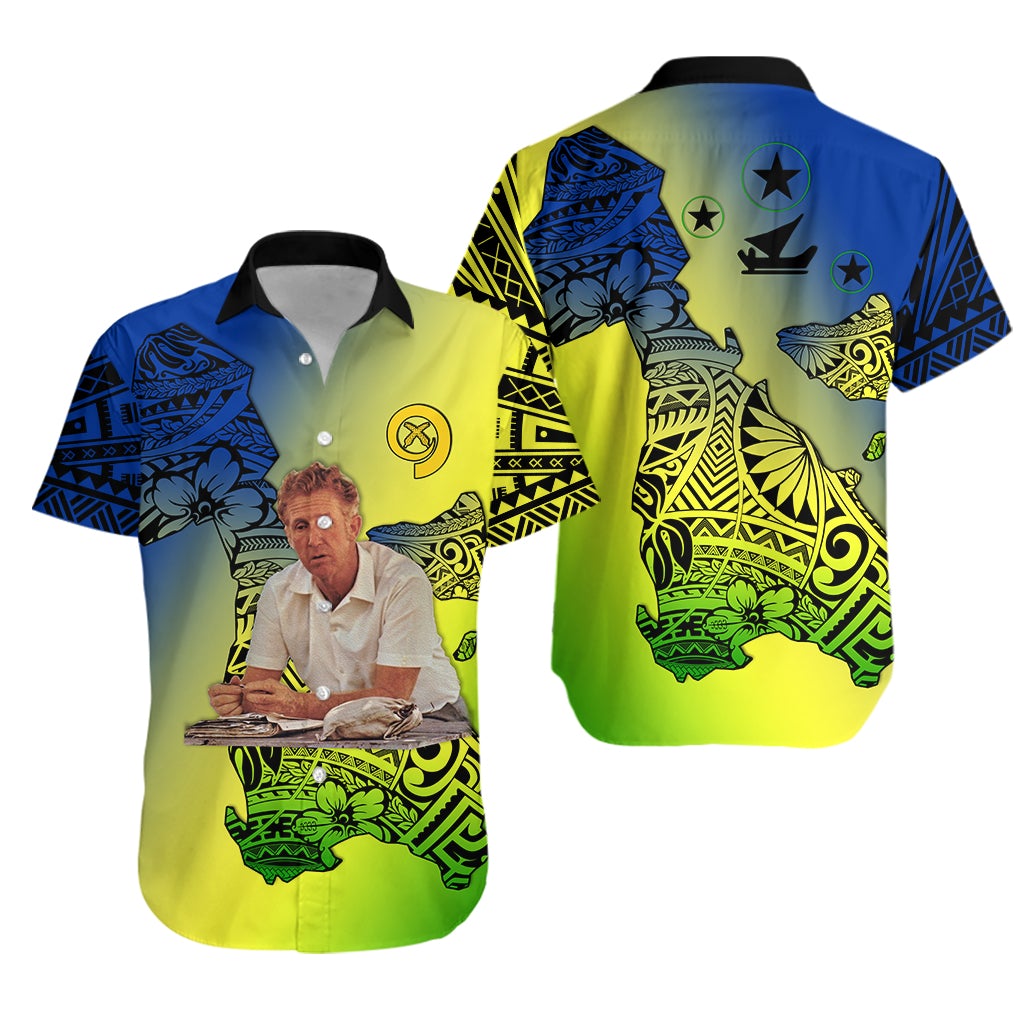 Vanuatu Darvall Wilkins Hawaiian Shirt Proud of Malampa LT13 - Wonder Print Shop