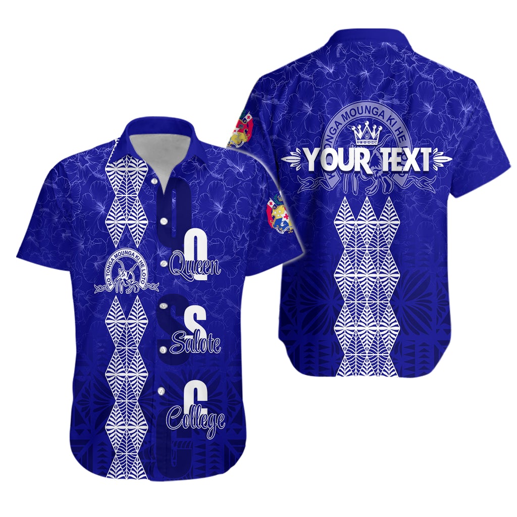 (Custom Personalize) Tonga Kolisi Kuini Salote Hibiscus Hawaiian Shirt QSC Old Girls - Wonder Print Shop