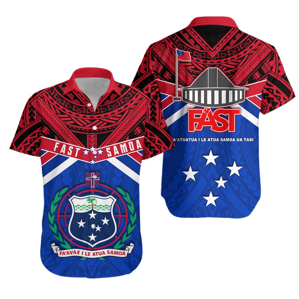 F.A.S.T Samoa Hawaiian Shirt Forever LT13 - Wonder Print Shop