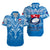 Samoa Rugby Toa Samoa Blue Style Matching Hawaiian Shirt And Dress - LT2 - Wonder Print Shop