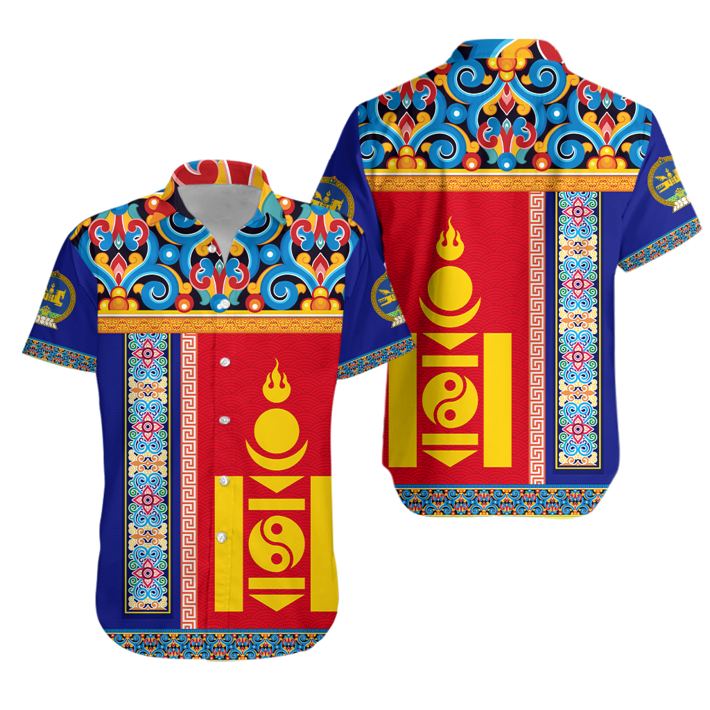 Mongolia Happy Independence Day Hawaiian Shirt - LT2 - Wonder Print Shop