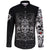 Viking Skull Honor Long Sleeve Button Shirt RLT12 - Wonder Print Shop