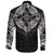 Viking Long Sleeve Button Shirt Dragon Celtic RLT12 - Wonder Print Shop