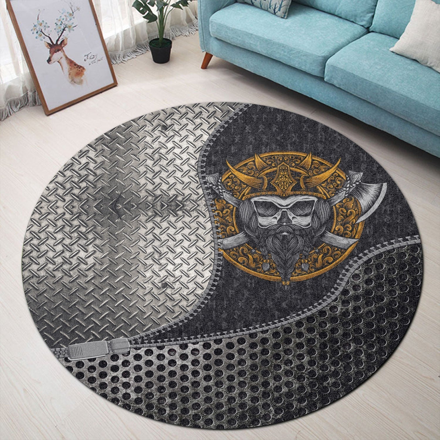 viking-carpet-head-skull-axe-2-round-carpet