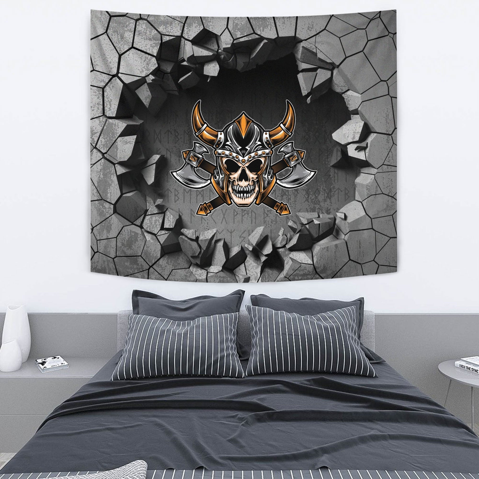 viking-tapestry-head-on-black-tapestry