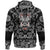 Viking Hoodie Hero with Bandana Paisley Style RLT12 - Wonder Print Shop