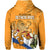 Netherlands Football Flag Mix Tulip Flower Hoodie - Wonder Print Shop