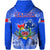 Toa Samoa Polynesian Rugby Hoodie Samoan Flag Blue Color - Wonder Print Shop