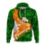 Saint Patrick Day Hoodie Shamrocks And Shenanigans - Irish Flag Style - Wonder Print Shop