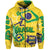 Custom Brazil Football 2022 Hoodie - Wonder Print Shop