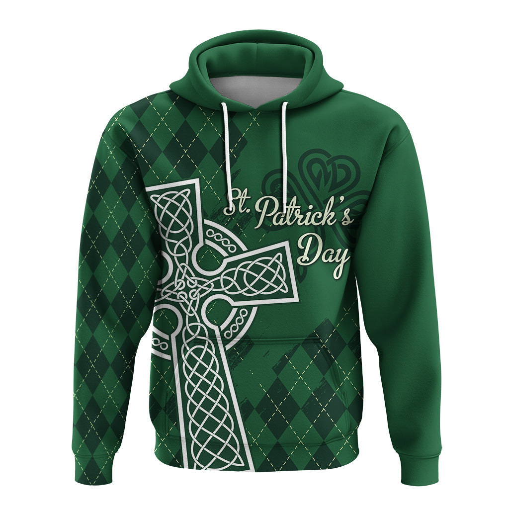 Irish Hoodie St. Patrick Day Mix Celtic Cross - Wonder Print Shop