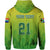 Custom South Africa National Cricket Team Hoodie Proteas Sports Yellow Style - Wonder Print Shop