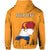 Custom Netherlands Football Flag Style Hoodie - Wonder Print Shop