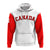 Custom Baseball 2023 Canada Hoodie White Style LT6 - Wonder Print Shop