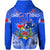 Custom Toa Samoa Polynesian Rugby Hoodie Samoan Flag Blue Color - Wonder Print Shop