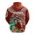 Custom Polynesian Birthday Zip Up Hoodie Legends Are Born In February - Wonder Print Shop