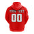 Custom Baseball 2023 Canada Hoodie Red Style LT6 - Wonder Print Shop