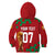 Personalised Portugal World Cup 2022 Hoodie KID Portuguesa Selecao - Wonder Print Shop