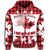 Custom Fathers Day Canada Hockey Hoodie Maple Leaf Tartan - Wonder Print Shop