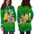 Happy St.Patrick Day Green Hoodie Dress Pets in Leprechaun Hat - Wonder Print Shop