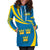 Sweden Three Crowns Personalised Hoodie Dress Heja Sverige - Wonder Print Shop