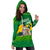 Happy St.Patrick Day Green Hoodie Dress Pets in Leprechaun Hat - Wonder Print Shop