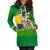 Happy St.Patrick Day Green Hoodie Dress Pets in Leprechaun Hat - Wonder Print Shop