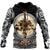 Viking Zip Hoodie - Wolf and Vikings Tattoo 3D RLT12 - Wonder Print Shop