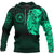 Viking Hoodie Viking Odin Raven Tattoo Style Green Version Hoodie RLT12 - Wonder Print Shop