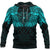 Viking Hoodie Viking Odins Celtic Two Ravens Cyan Version Hoodie RLT12 - Wonder Print Shop