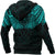 Custom Viking Hoodie Odins Celtic Two Ravens Cyan Version Raven Tattoo RLT12 - Wonder Print Shop