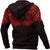 Viking Hoodie Viking Odins Celtic Two Ravens Red Version Hoodie RLT12 - Wonder Print Shop