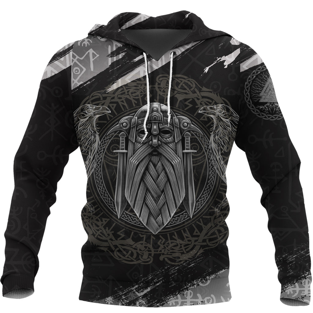 Viking Hoodie Odin God Of Asgard RLT12 - Wonder Print Shop