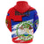 Belize Hoodie Coat of Arms of Belize Flag - Wonder Print Shop