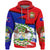 Belize Hoodie Coat of Arms of Belize Flag - Wonder Print Shop