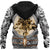 Viking Zip Hoodie - Wolf and Vikings Tattoo 3D RLT12 - Wonder Print Shop