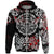 Viking Zip Hoodie, Raven Blood RLT12 - Wonder Print Shop