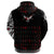 Viking. Zip Hoodie - Double Dragon Tattoo and Vegvisir Blood RLT12 - Wonder Print Shop