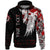 Custom Viking Hoodie Mystical Raven Tattoo Blood RLT12 - Wonder Print Shop