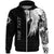 Custom Viking Zip Hoodie Mystical Raven Tattoo Special RLT12 - Wonder Print Shop