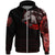 Viking Zip Hoodie - Wolf Blood Moon RLT12 - Wonder Print Shop